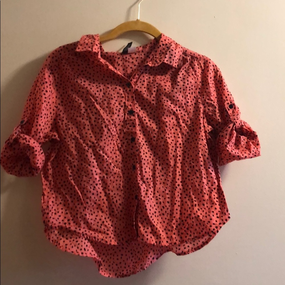 H&M DIVIDED Cropped Blouse